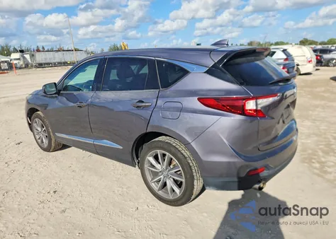 2020 Acura Rdx Technology from USA, damaged, VIN 5J8TC1H59LL006409